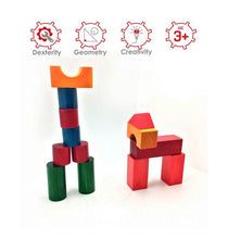 Load image into Gallery viewer, Skola Toys Wooden Dyed Building Blocks