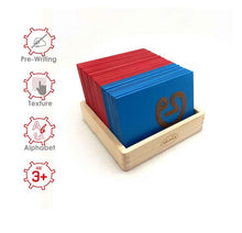 Load image into Gallery viewer, Skola Toys Sandpaper Tracing Kannada Letters