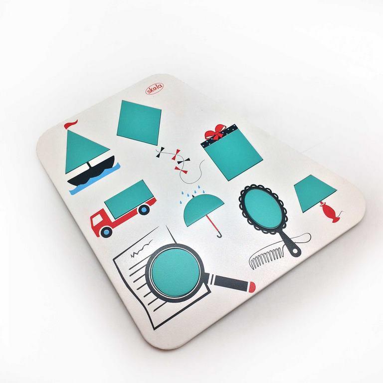 Skola Toys Geometry Puzzle - Complete the Picture