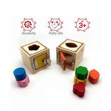 Load image into Gallery viewer, Skola Toys Geometry Lock Boxes