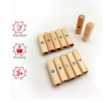 Load image into Gallery viewer, Skola Toys Alphabet Finger Puppets - Form words