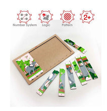 Load image into Gallery viewer, Skola Toys Sequencing Puzzle - Elephant