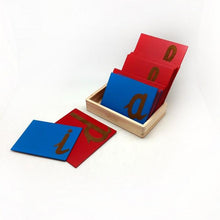 Load image into Gallery viewer, Skola Toys Sandpaper Tracing English Cursive Letters