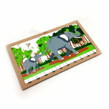 Load image into Gallery viewer, Skola Toys Sequencing Puzzle - Elephant