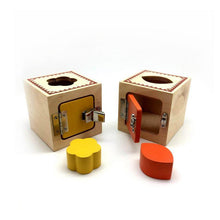 Load image into Gallery viewer, Skola Toys Geometry Lock Boxes