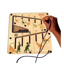 Load image into Gallery viewer, Skola Toys Dino Magnetic Number Maze