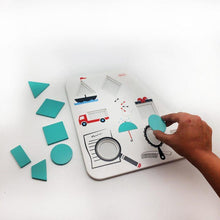 Load image into Gallery viewer, Skola Toys Geometry Puzzle - Complete the Picture