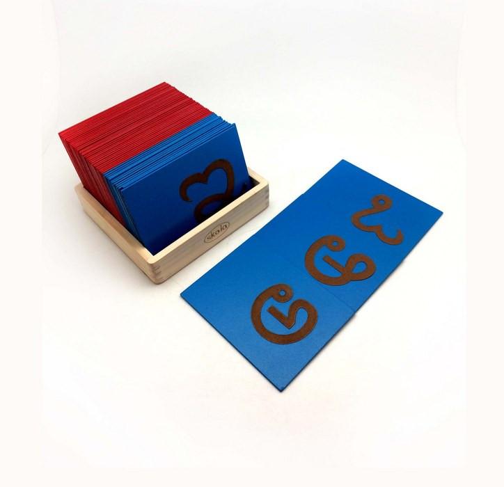 Skola Toys Sandpaper Tracing Kannada Letters