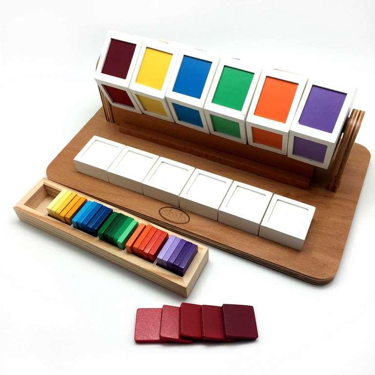 Skola Toys Colour Wheels - Grade and match