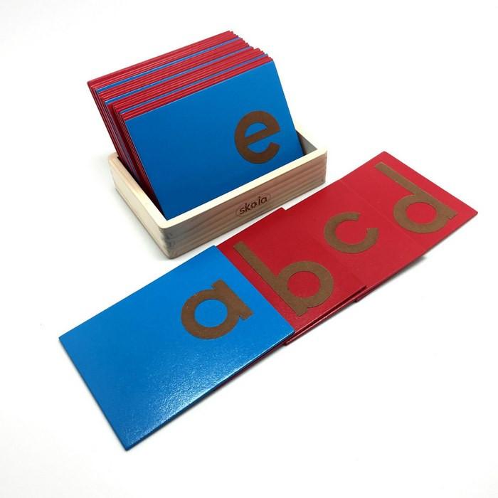 Skola Toys Sandpaper Tracing Lower Case Print Letters