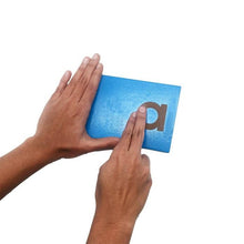 Load image into Gallery viewer, Skola Toys Sandpaper Tracing Lower Case Print Letters