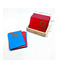 Load image into Gallery viewer, Skola Toys Sandpaper Tracing Lower Case Print Letters