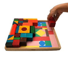 Load image into Gallery viewer, Skola Toys Wooden Dyed Building Blocks