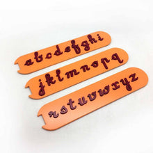 Load image into Gallery viewer, Alphabet Puzzle Trays Cursive Word Formation