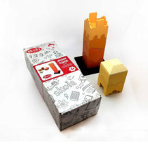 Load image into Gallery viewer, Skola Toys Jigsaw Tower Yellow Colour Gradation
